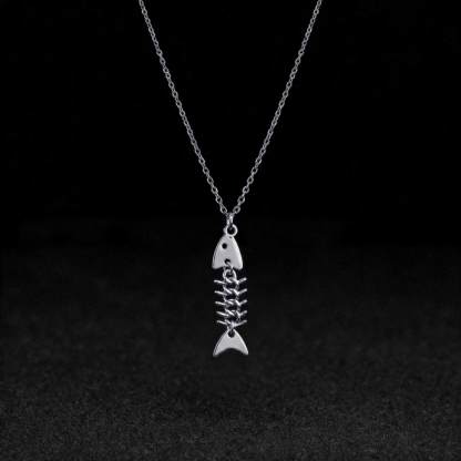 Fish Bone Necklace