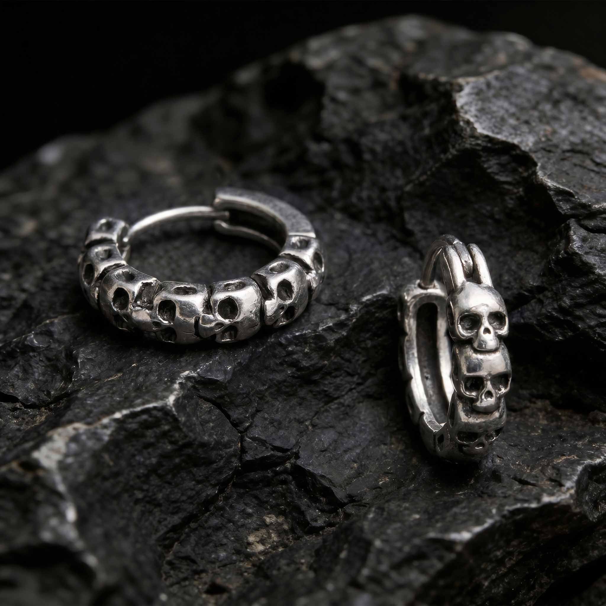 Skull Vintage Earrings