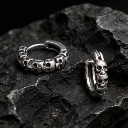 Skull Vintage Earrings