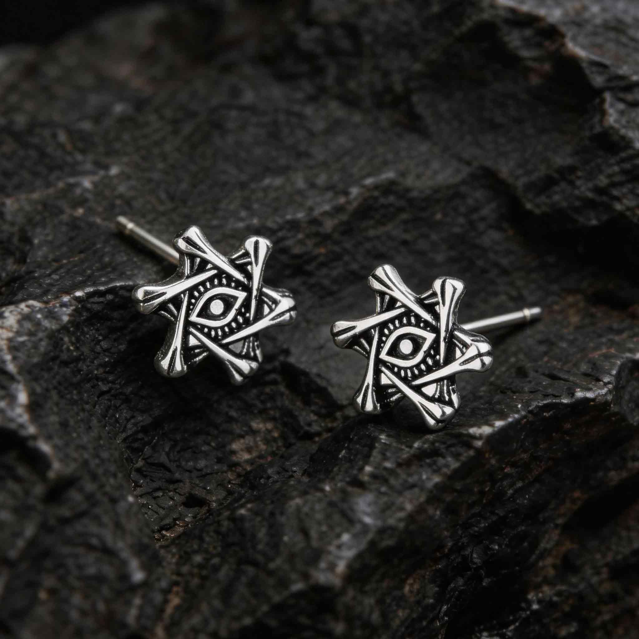 Ghost Eye Earrings