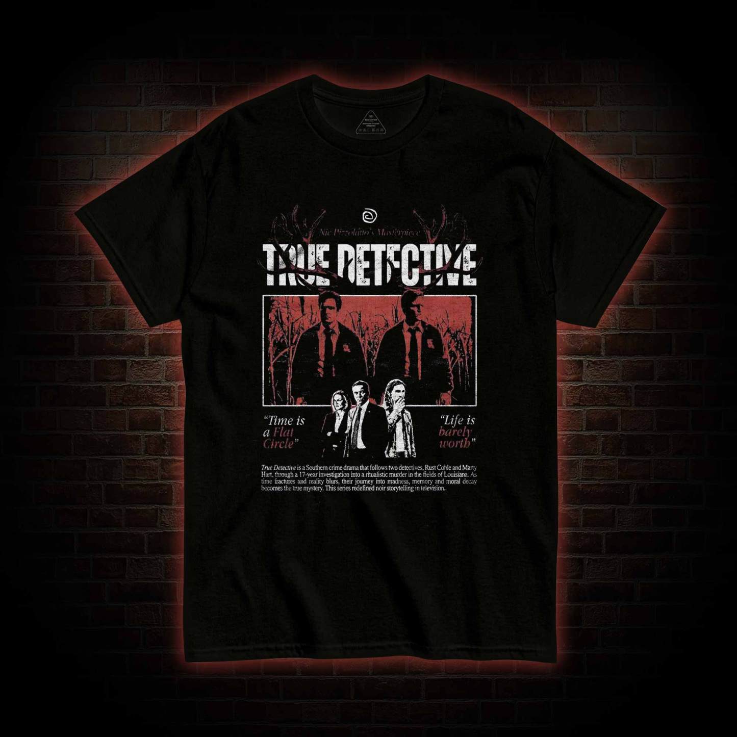Time is a Flat Circle T-shirt