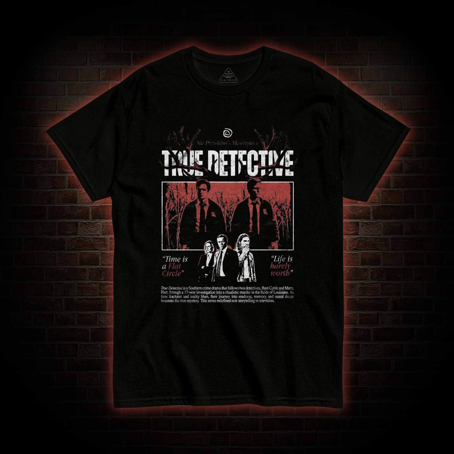 Time is a Flat Circle T-shirt