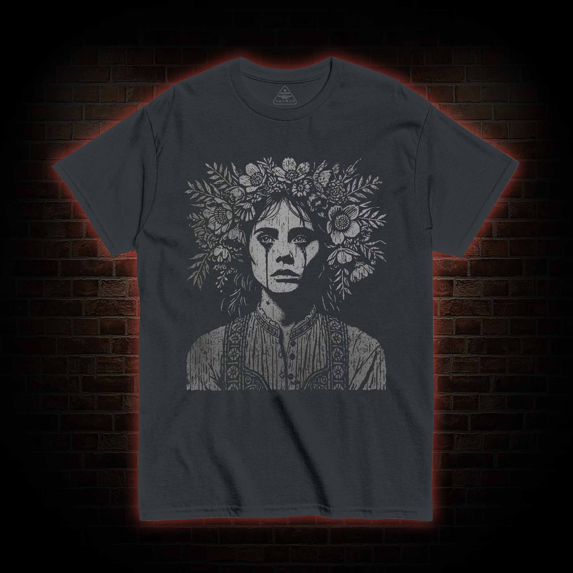 Mystic Hooded Figure T-shirt