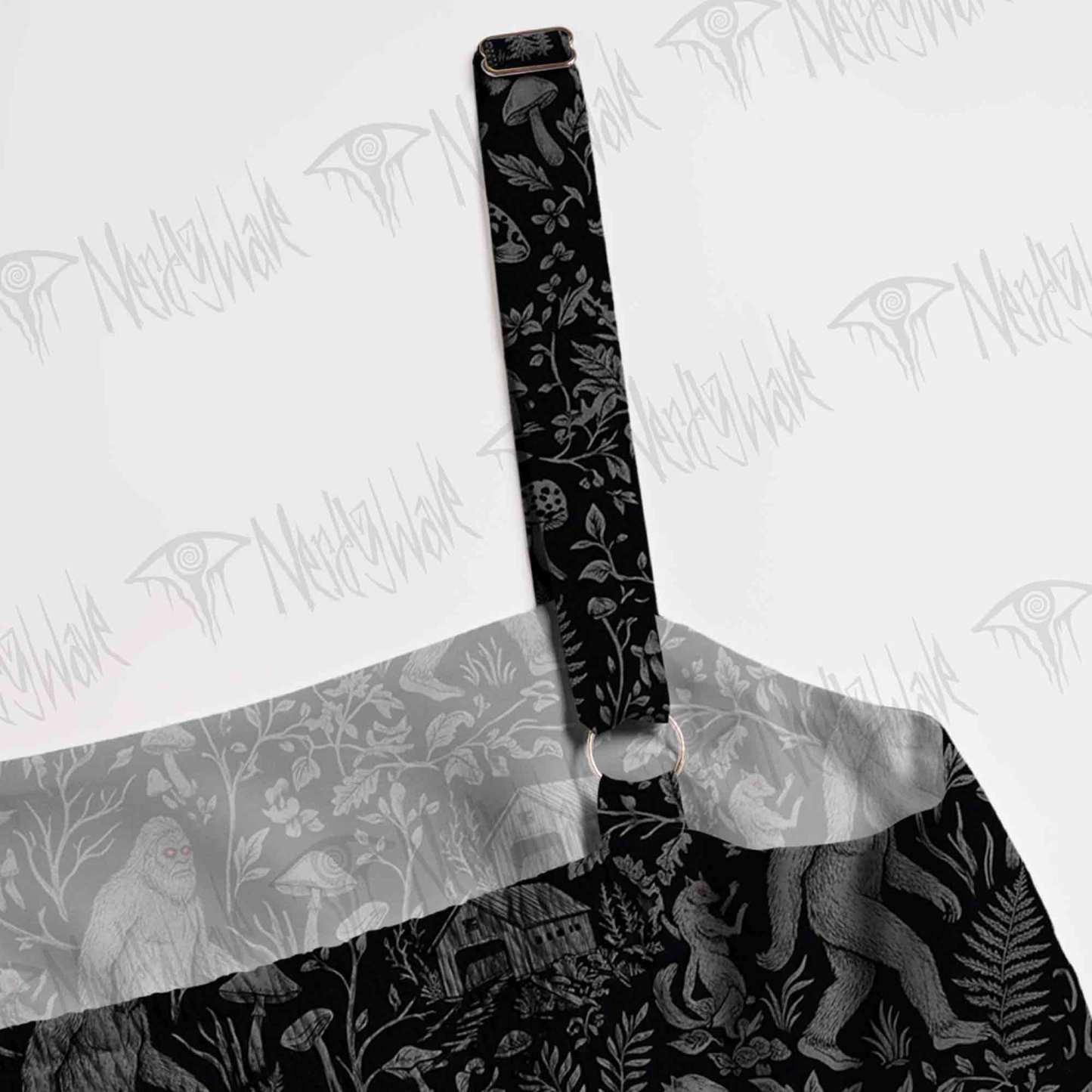 Cryptid Forest Wide Straps Maxi Dress