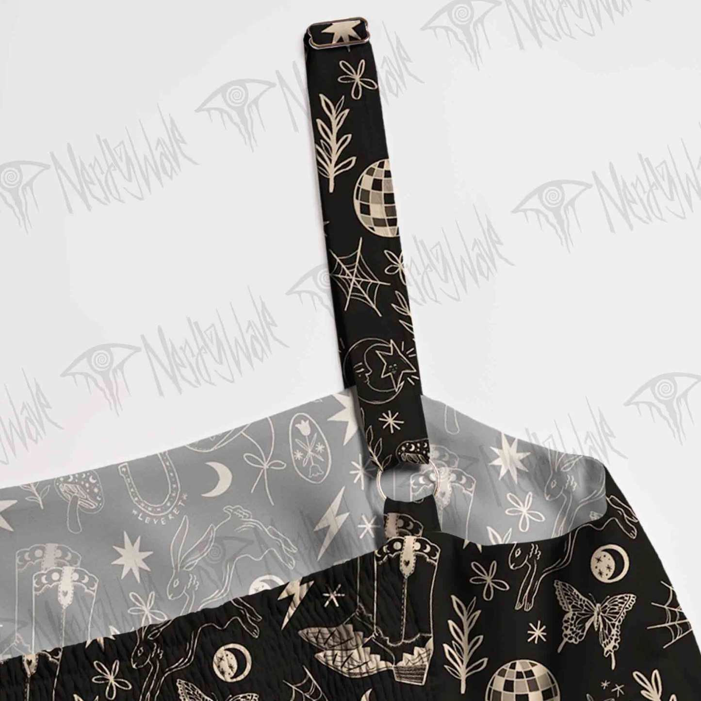 Cosmic West Wide Straps Maxi Dress