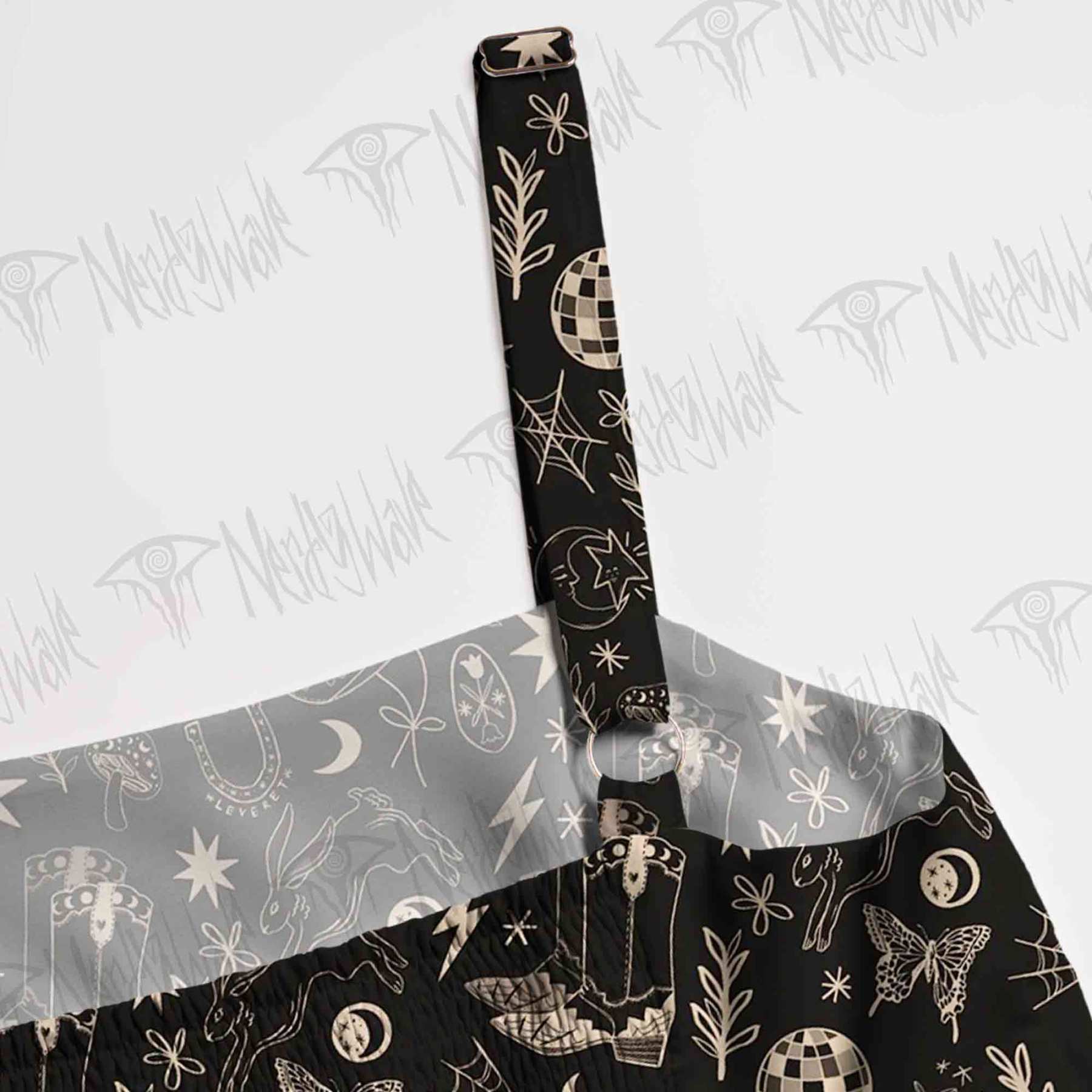 Cosmic West Wide Straps Maxi Dress