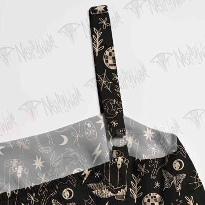 Cosmic West Wide Straps Maxi Dress