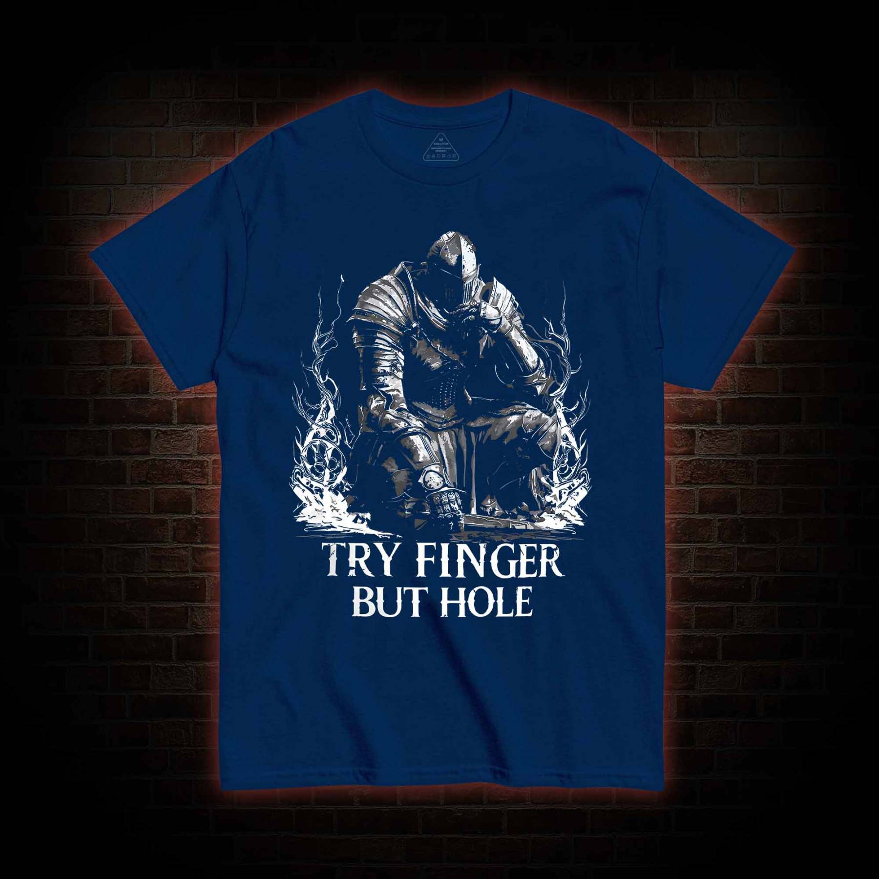Try Finger but Hole T-shirt