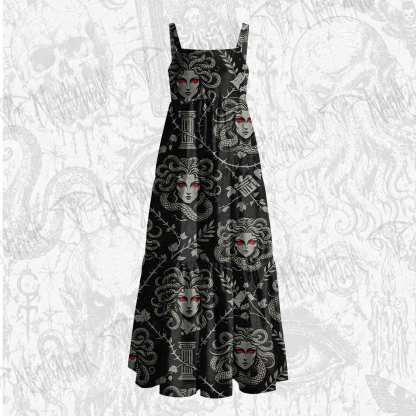 Gaze of Stone Wide Straps Maxi Dress