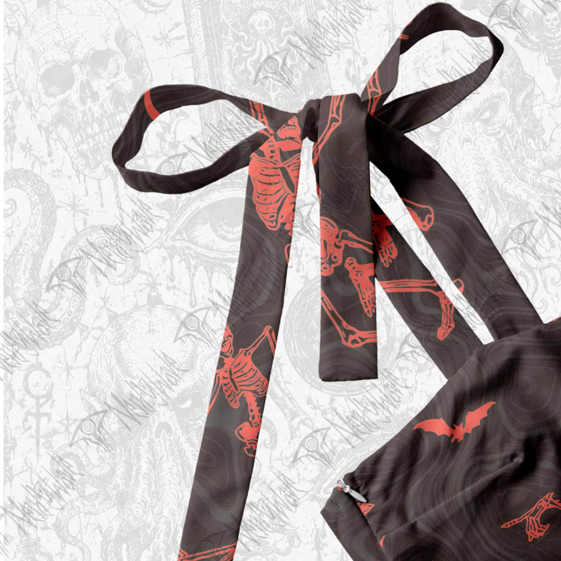Surviving Purely Out of Spite Tie Shoulder Maxi Dress