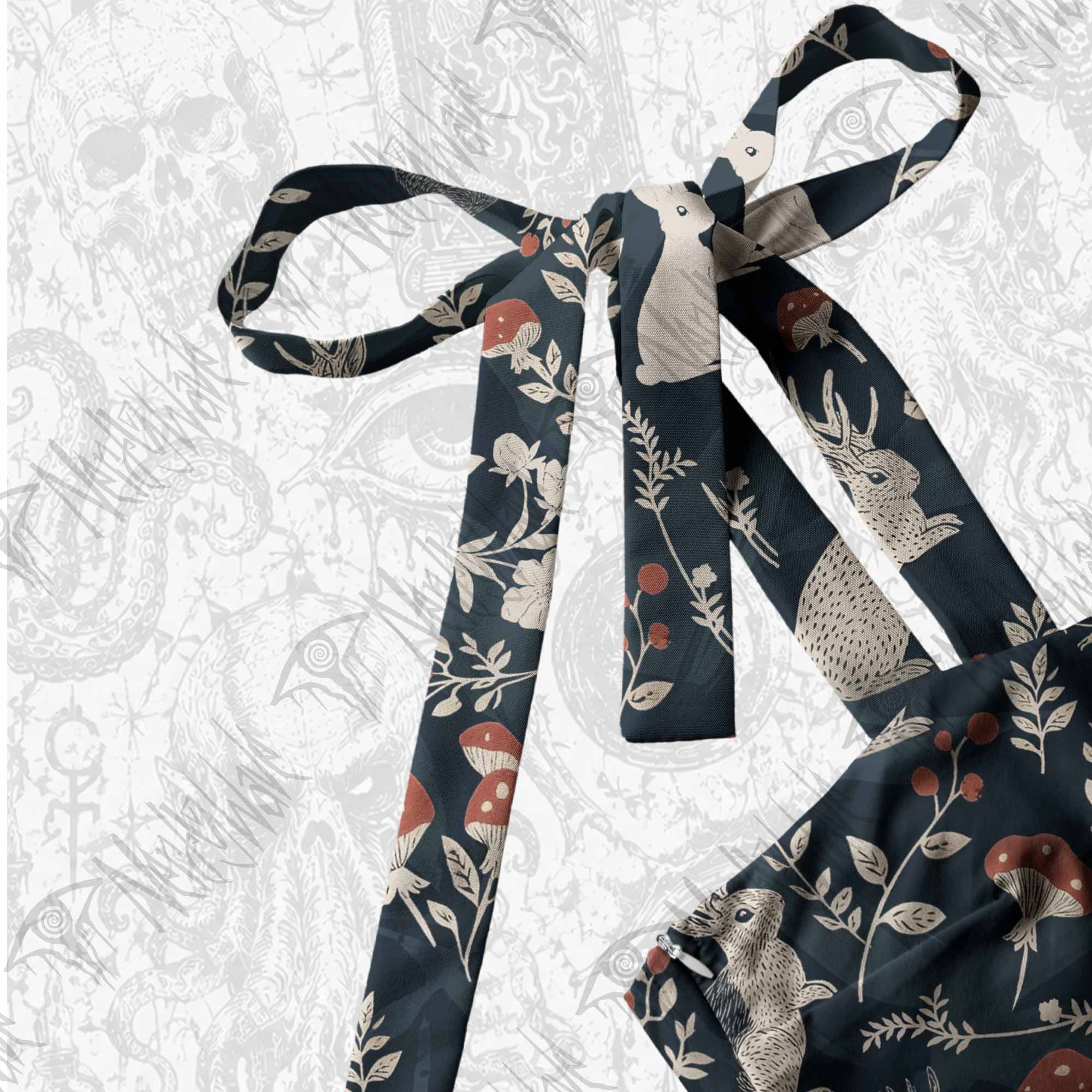 Jackalope Tie Shoulder Maxi Dress