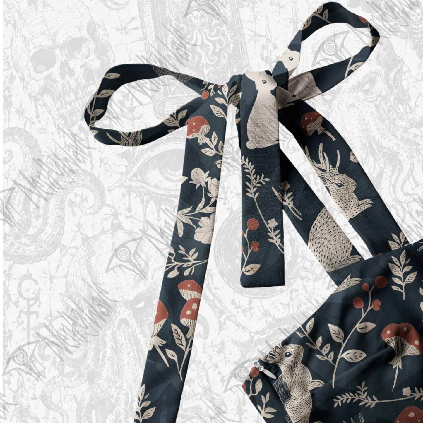 Jackalope Tie Shoulder Maxi Dress