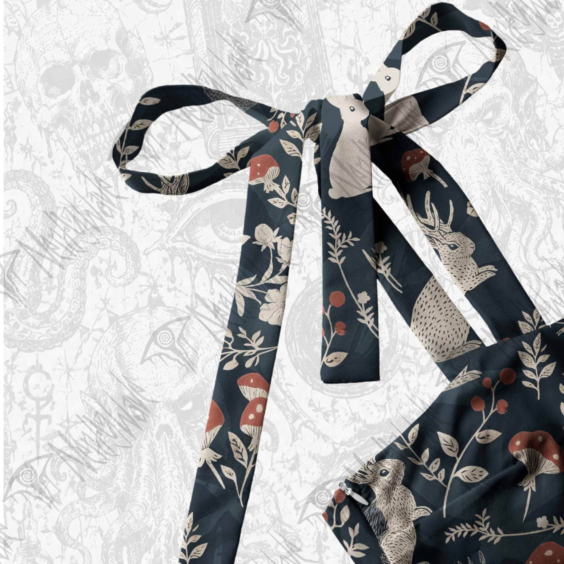 Jackalope Tie Shoulder Maxi Dress