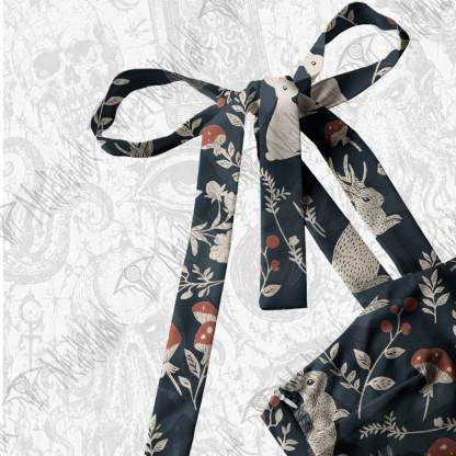 Jackalope Tie Shoulder Maxi Dress