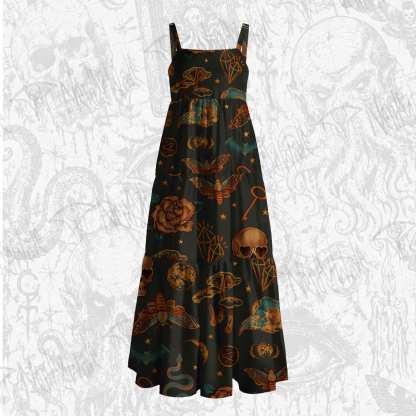 Magic Ingredients Wide Straps Maxi Dress