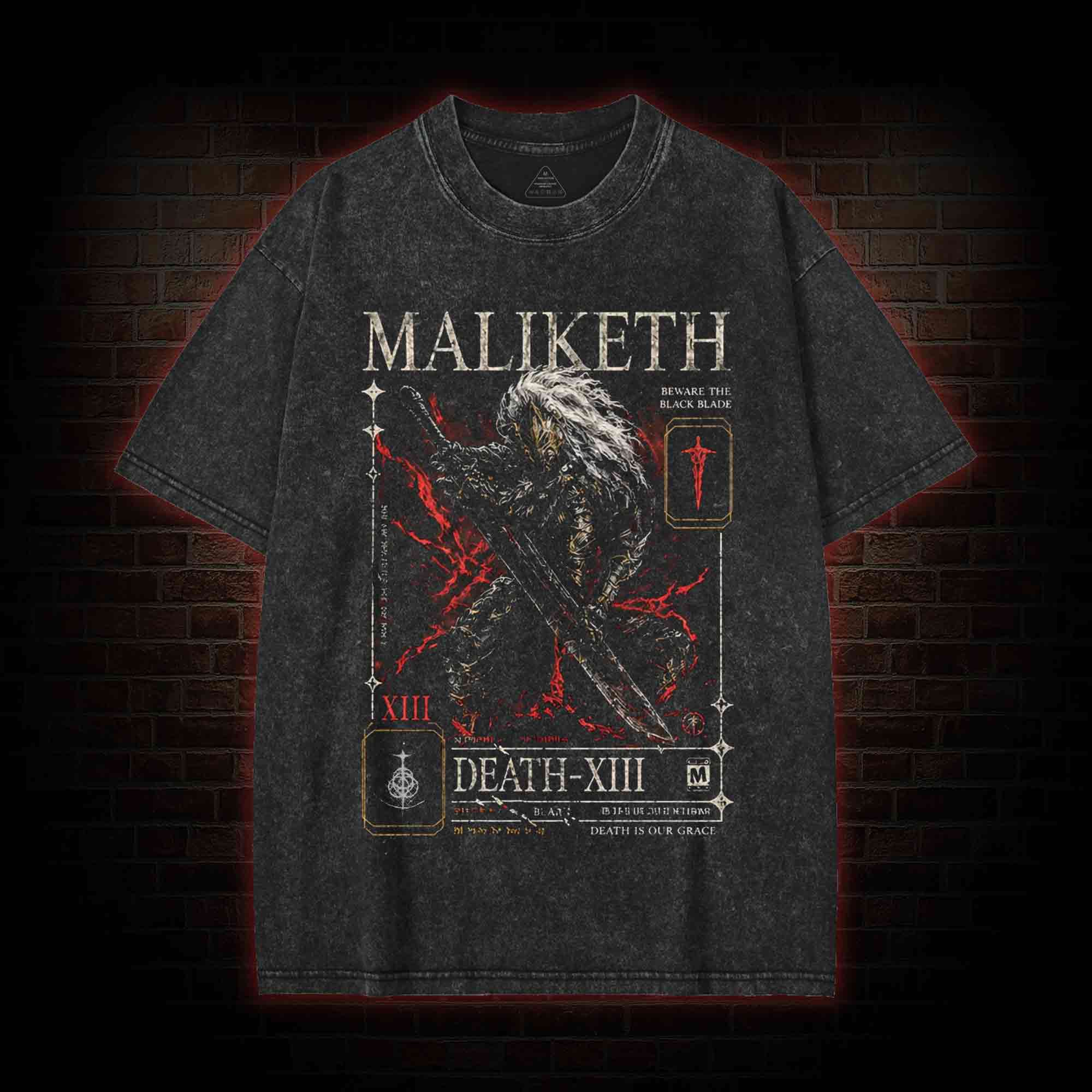 Death is Our Grace Washed T-shirt