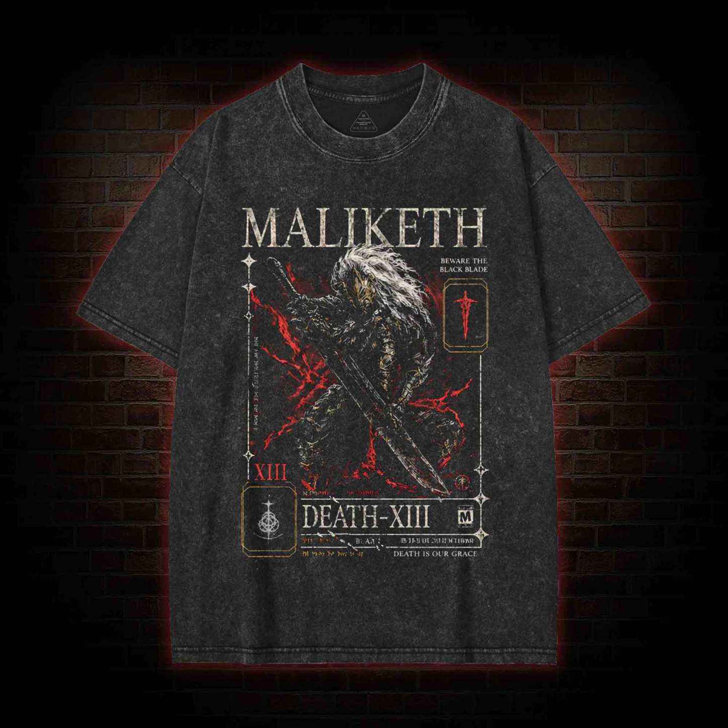 Death is Our Grace Washed T-shirt
