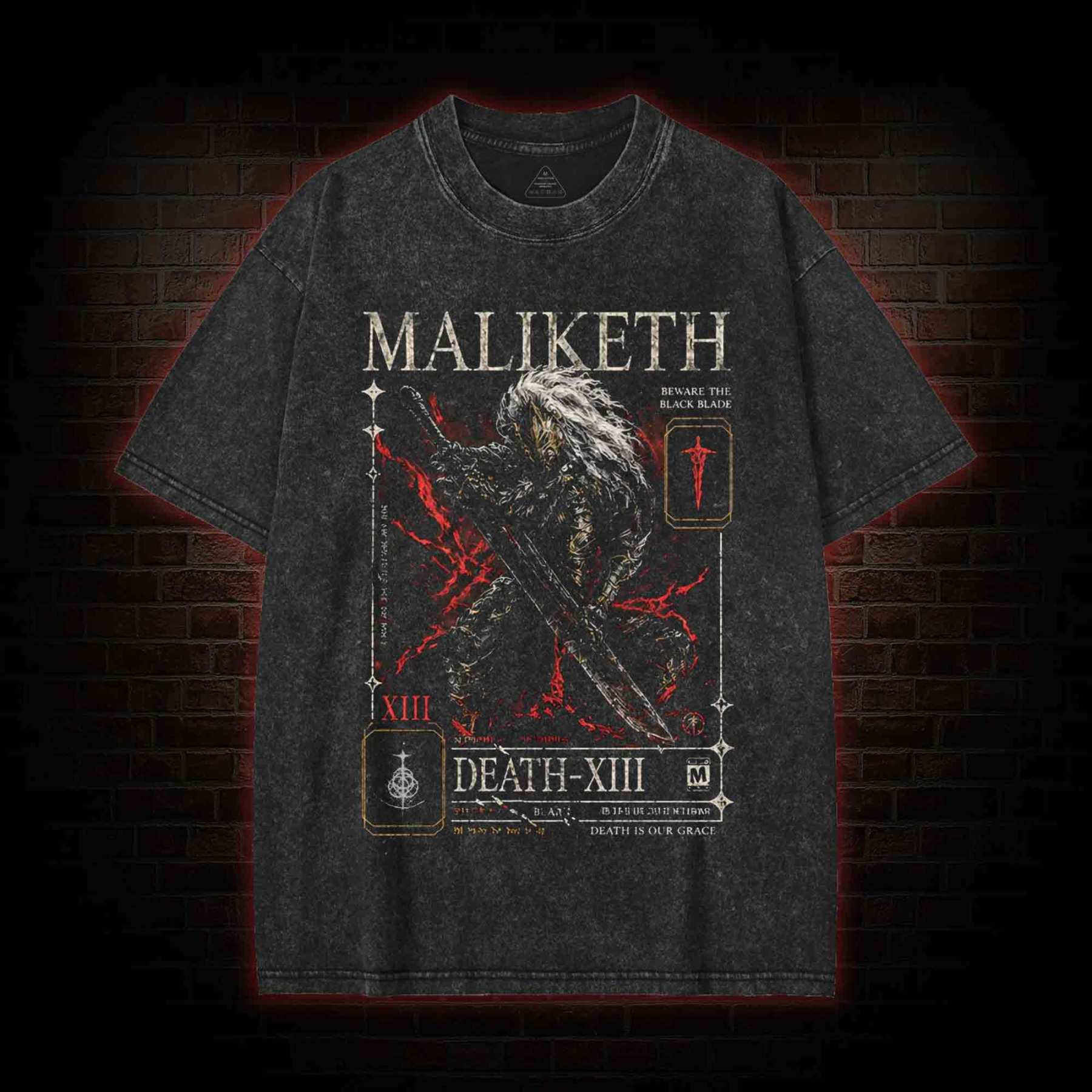 Death is Our Grace Washed T-shirt