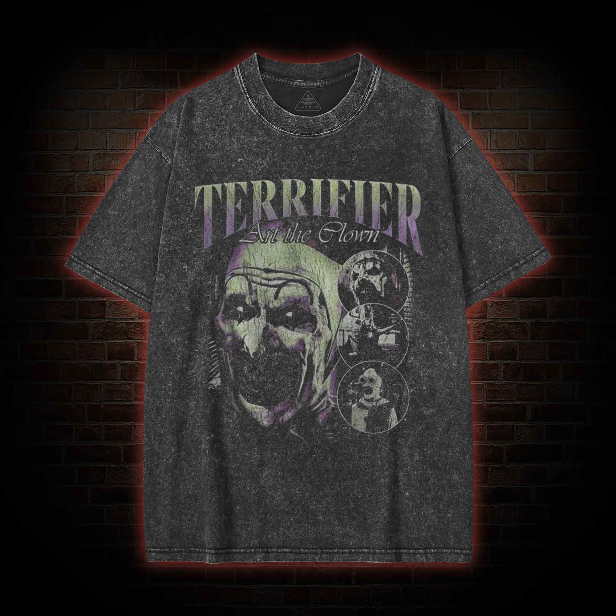 The Clown Horror Washed T-shirt