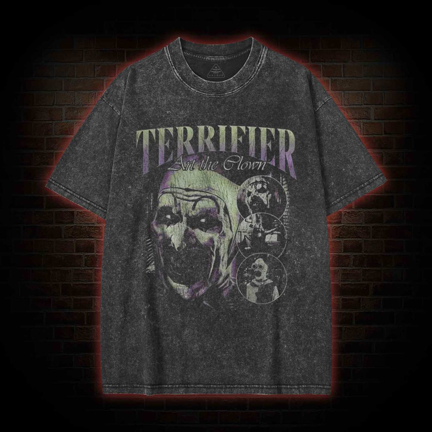 The Clown Horror Washed T-shirt