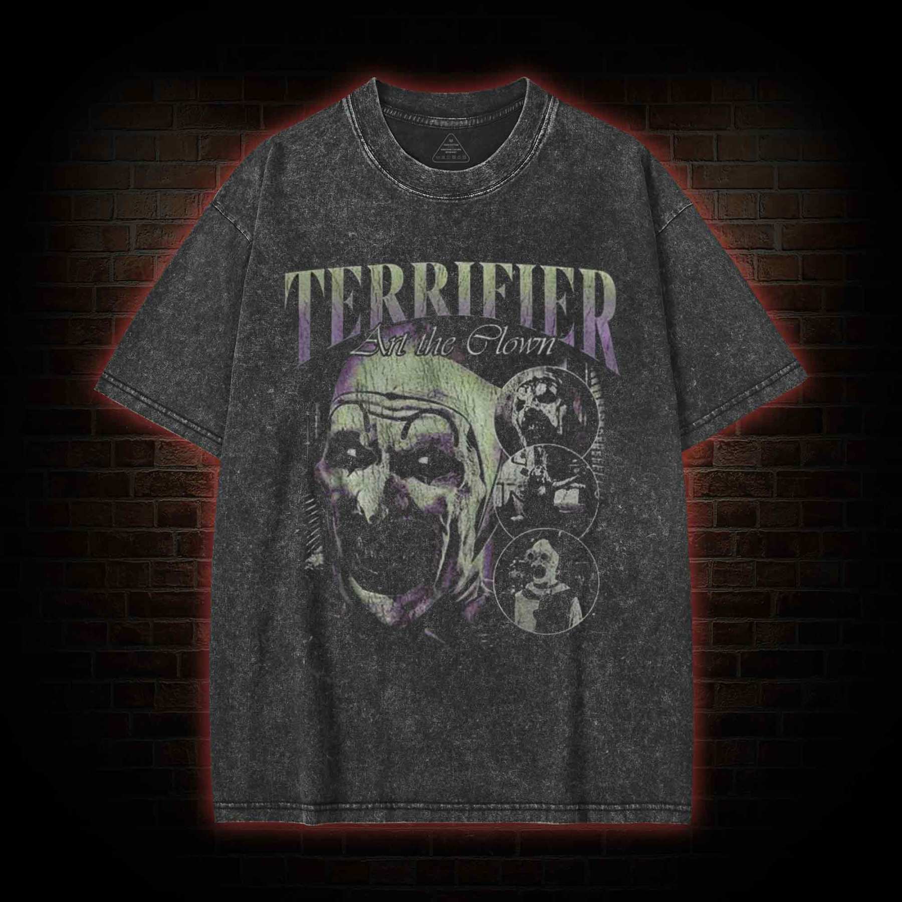 The Clown Horror Washed T-shirt