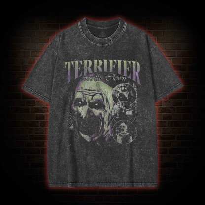 The Clown Horror Washed T-shirt