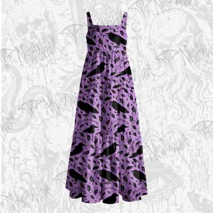 Nevermore Wide Straps Maxi Dress