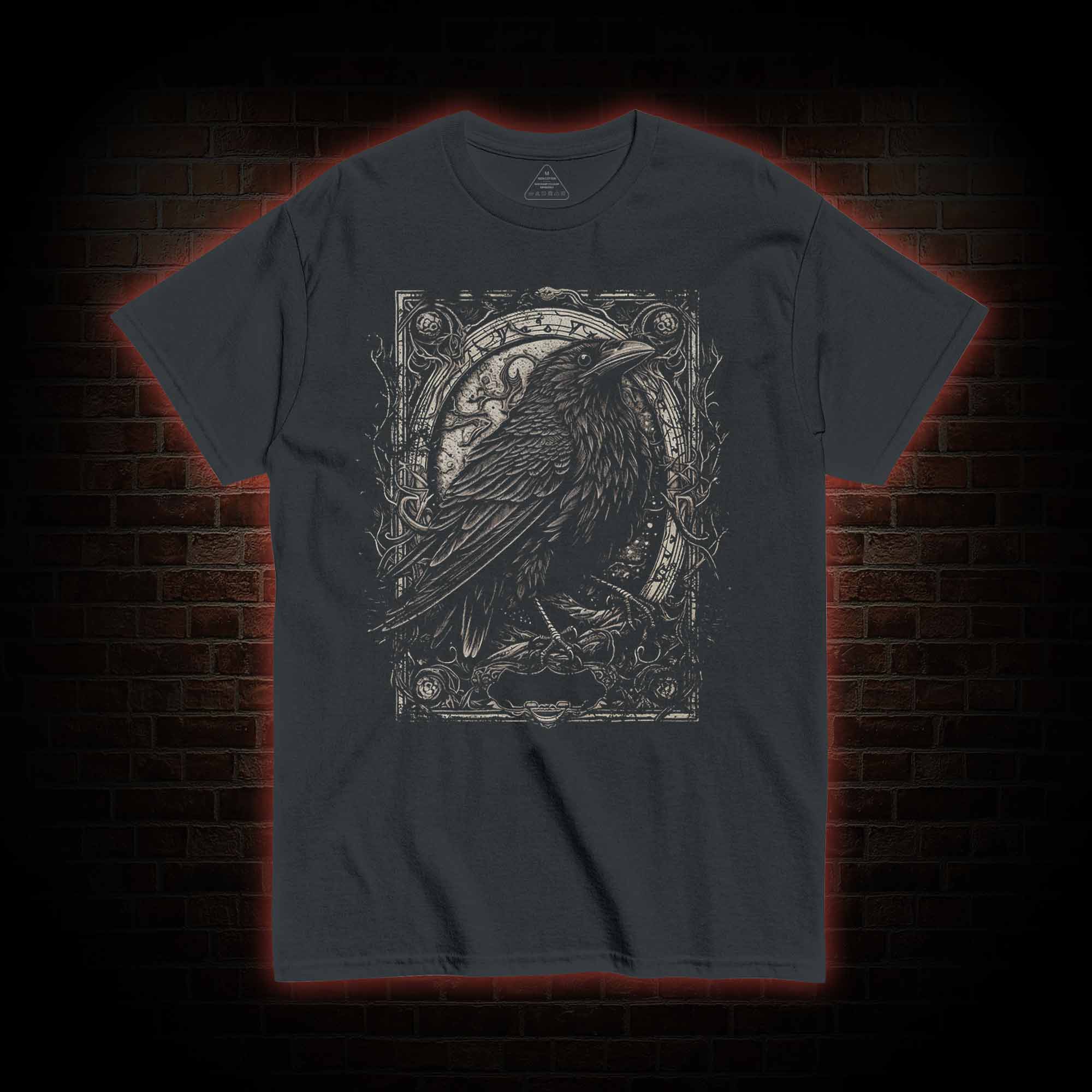 Tarot Card Crow T-Shirt 
