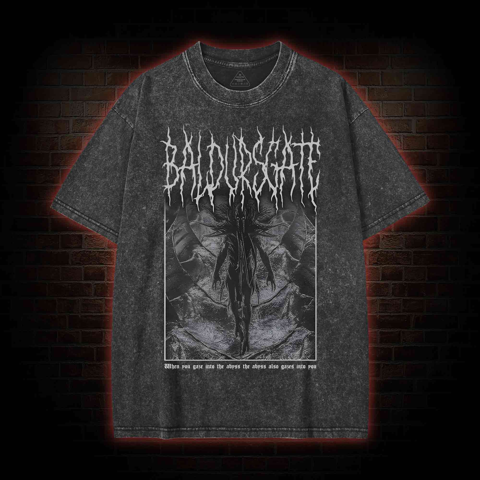 Mindflayer Illithid Washed T-shirt