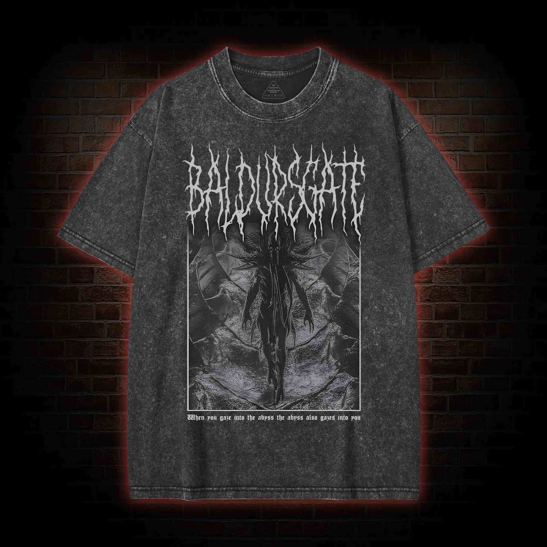 Mindflayer Illithid Washed T-shirt