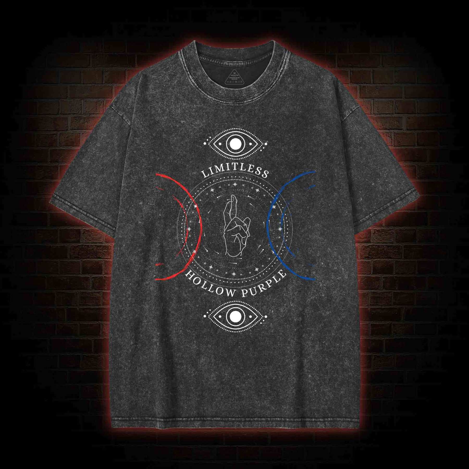 Hollow Purple Washed T-shirt