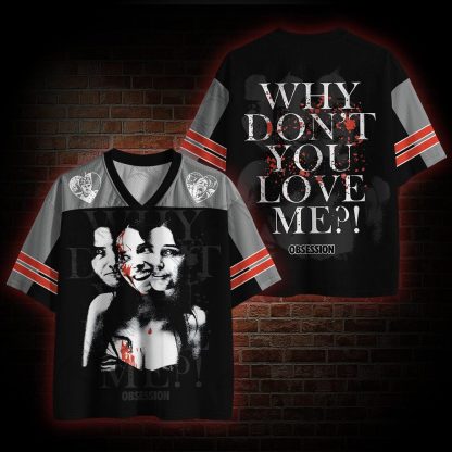 Why Don't You Love Me? Horror Mesh Jersey