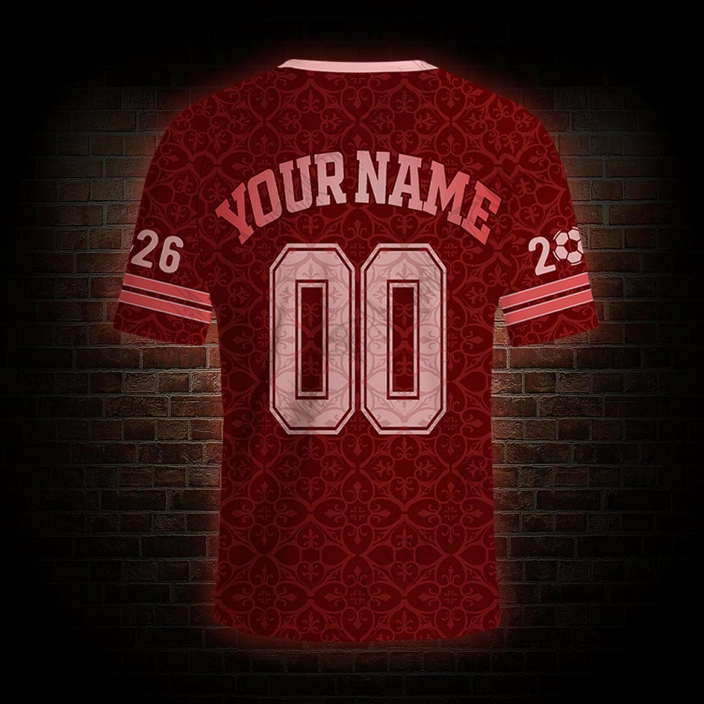 Personalized Spain Football Jersey