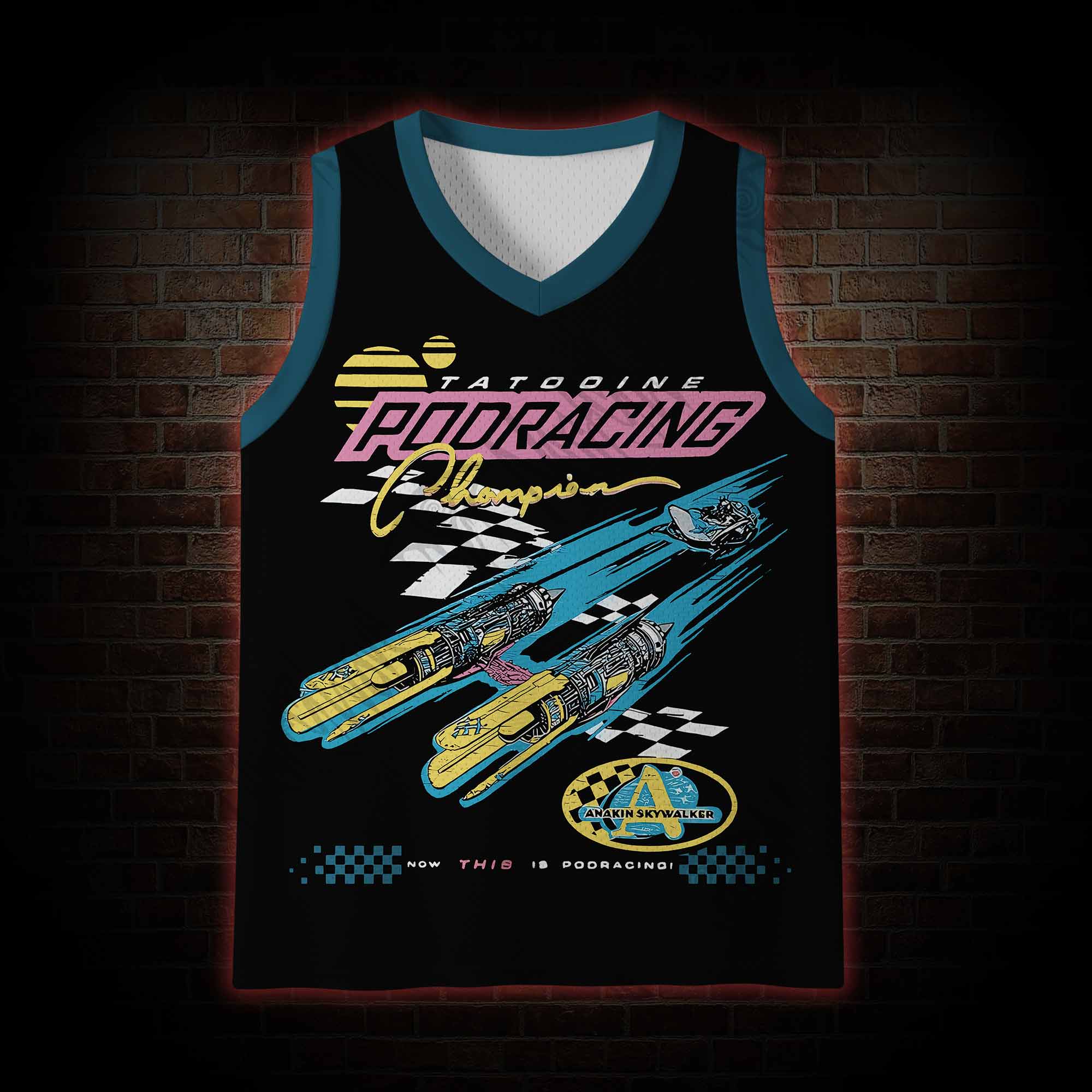 Now This is Podracing Mesh Jersey Tank Top