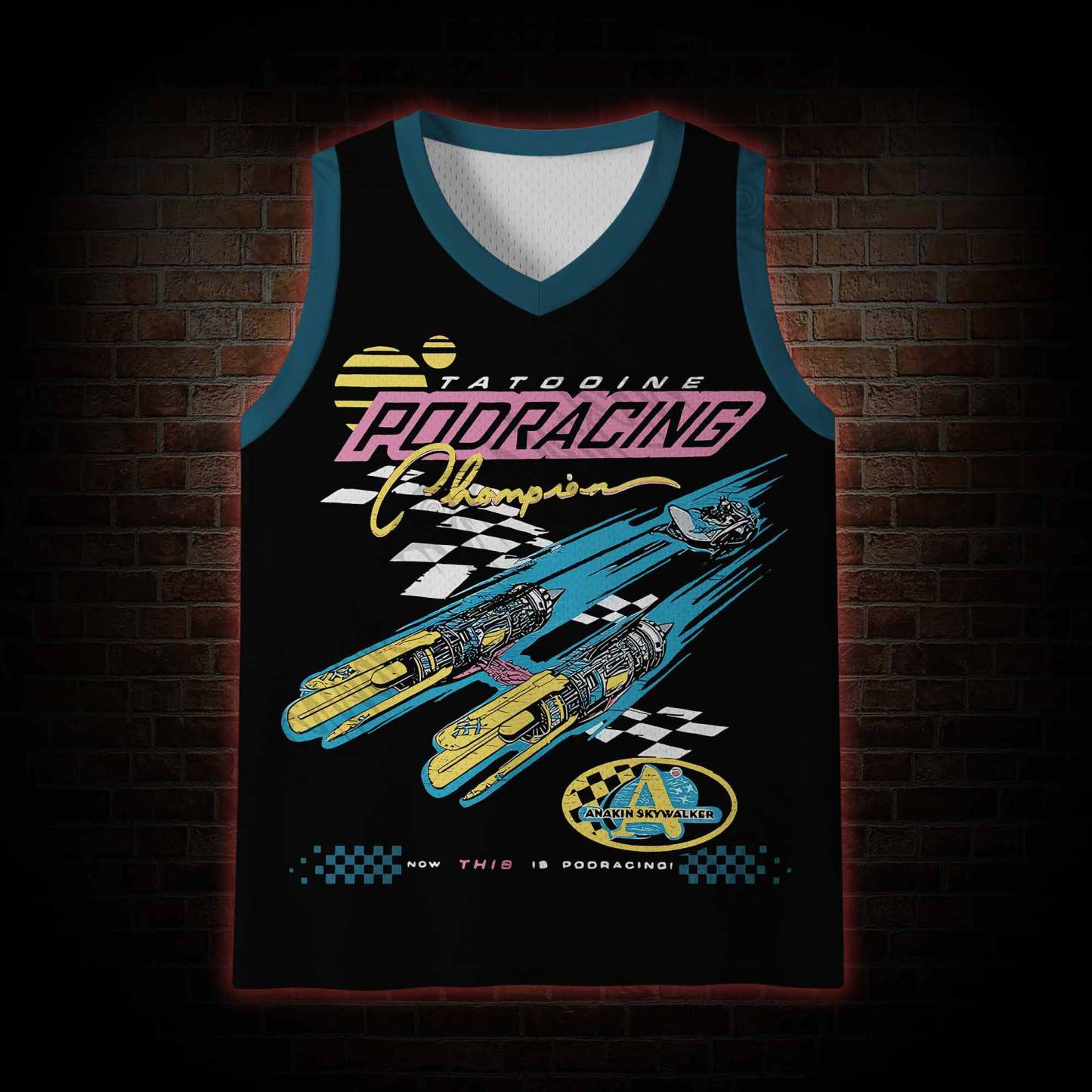 Now This is Podracing Mesh Jersey Tank Top