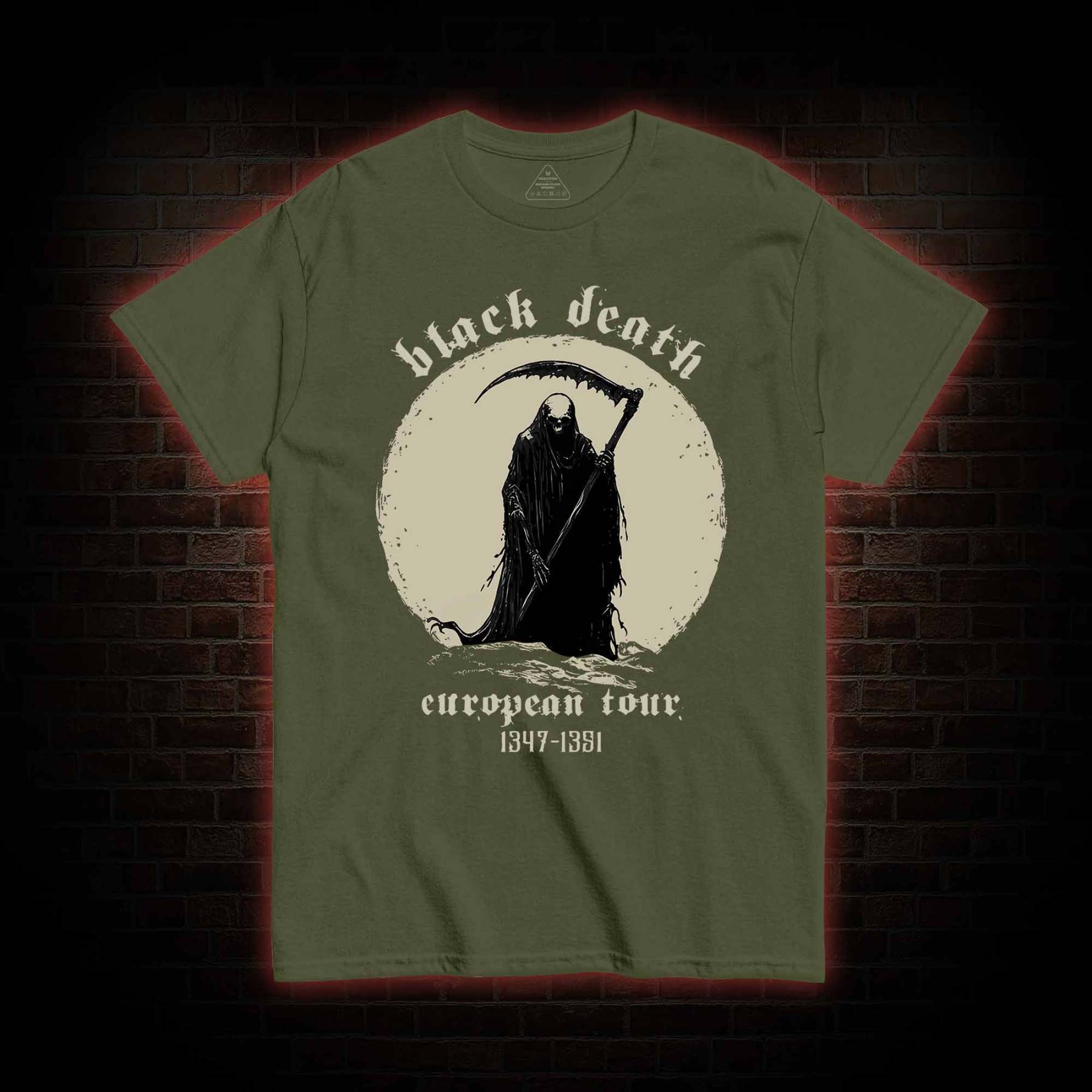 Black Death European Tour T-Shirt 