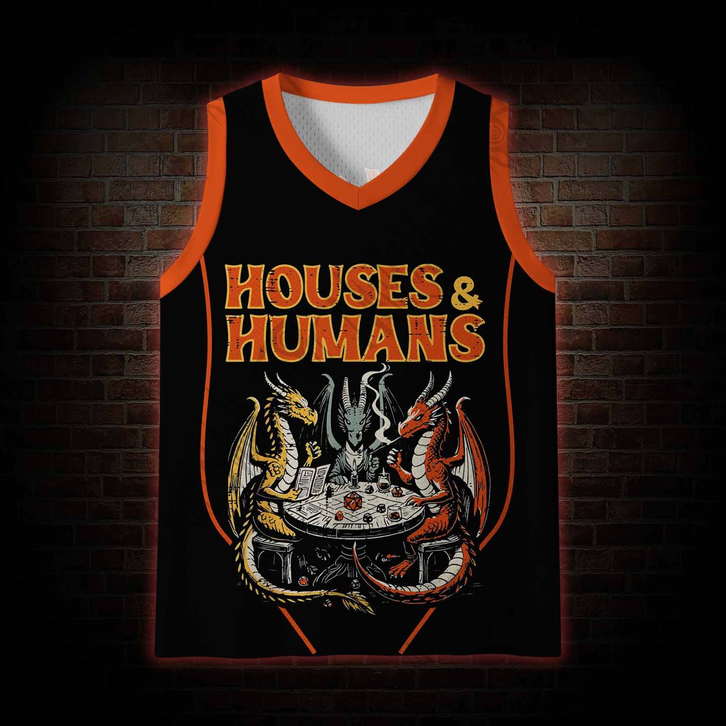Houses & Humans Mesh Jersey Tank Top