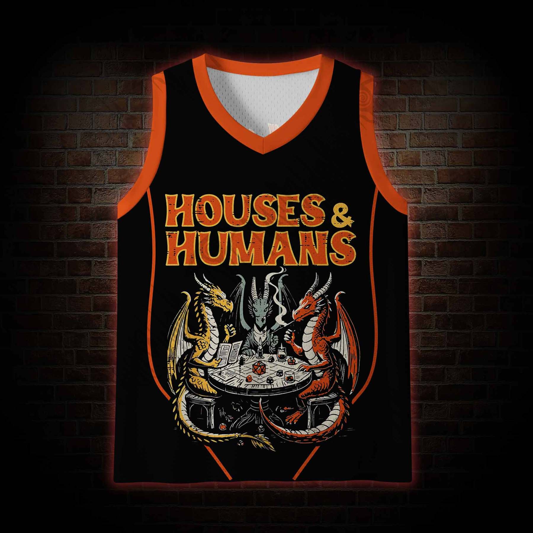 Houses & Humans Mesh Jersey Tank Top