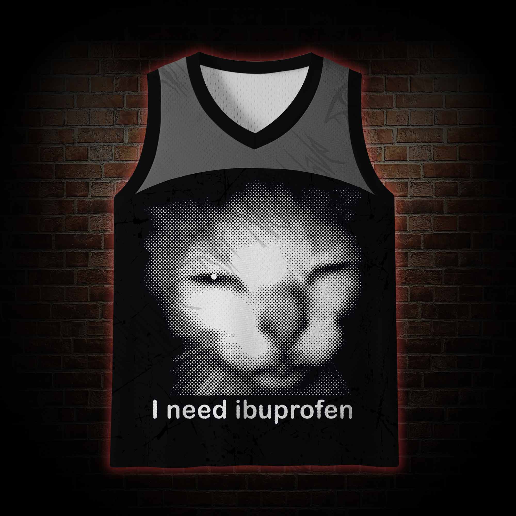 I Need Ibuprofen Mesh Jersey Tank Top