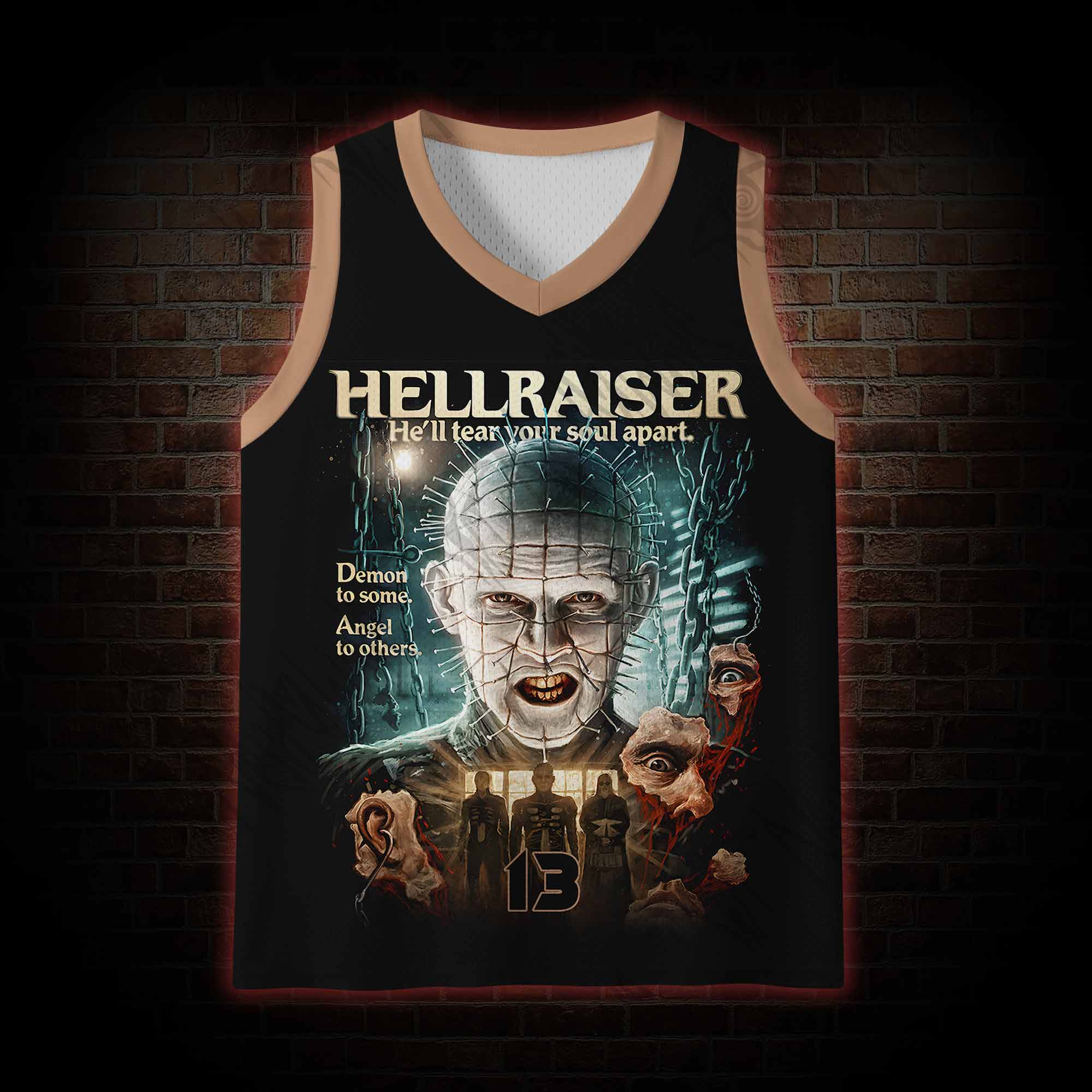 Demons to Some Mesh Jersey Tank Top