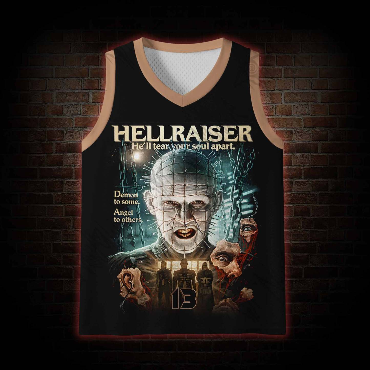 Demons to Some Mesh Jersey Tank Top