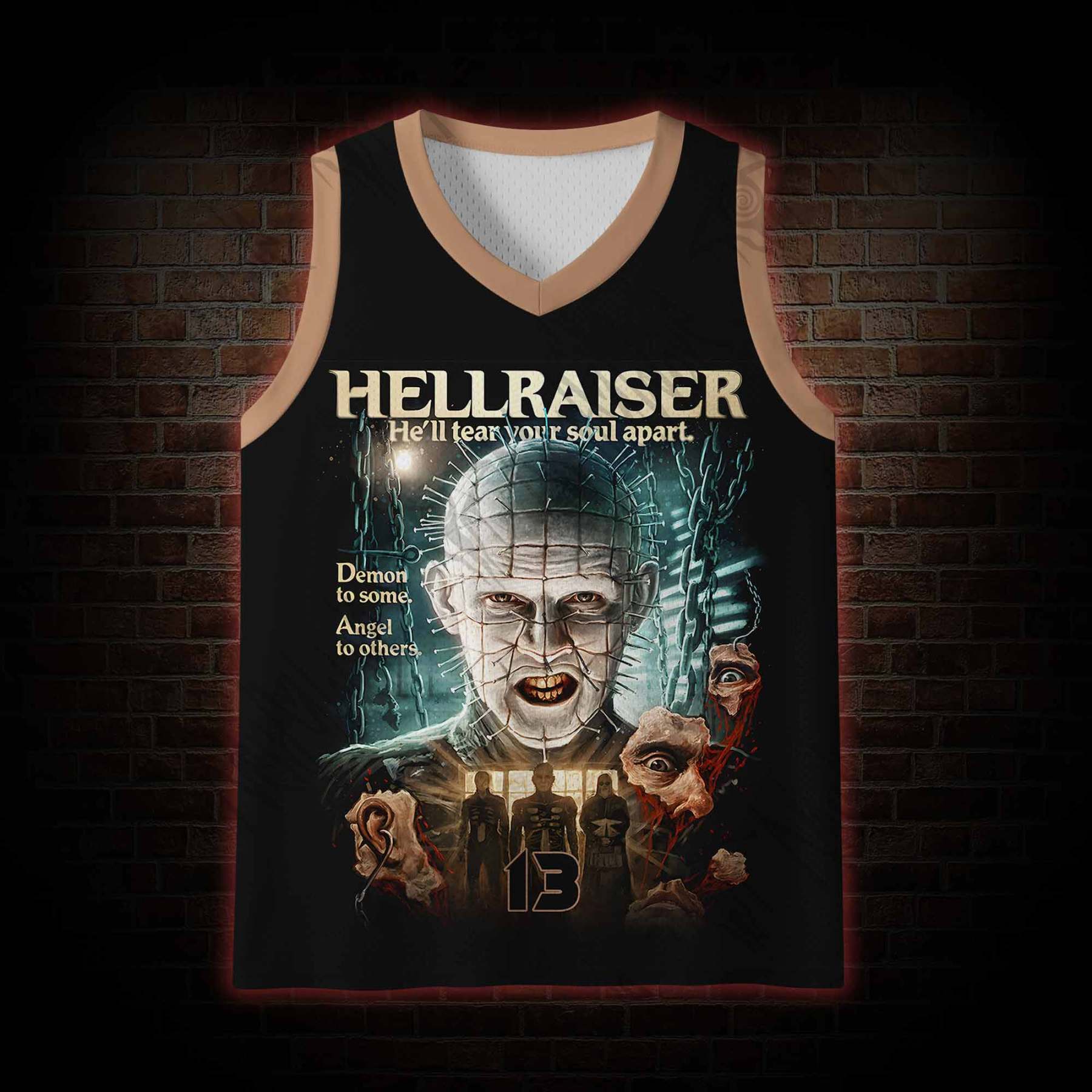 Demons to Some Mesh Jersey Tank Top