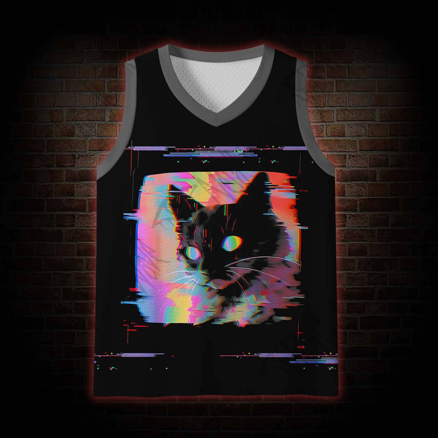 Error 404 Mesh Jersey Tank Top