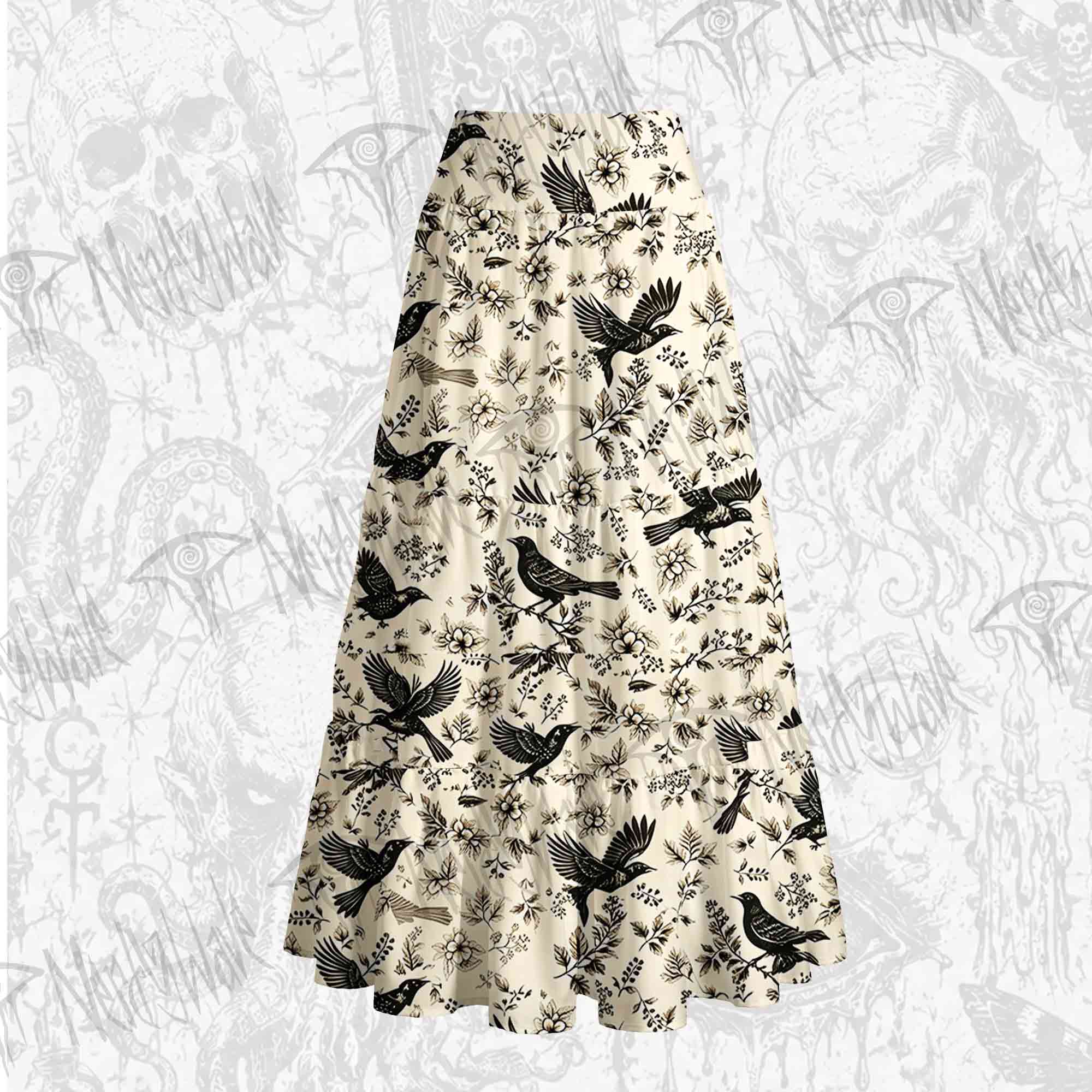 Raven's Meadow Tiered Skirt