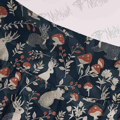 Jackalope Tiered Skirt