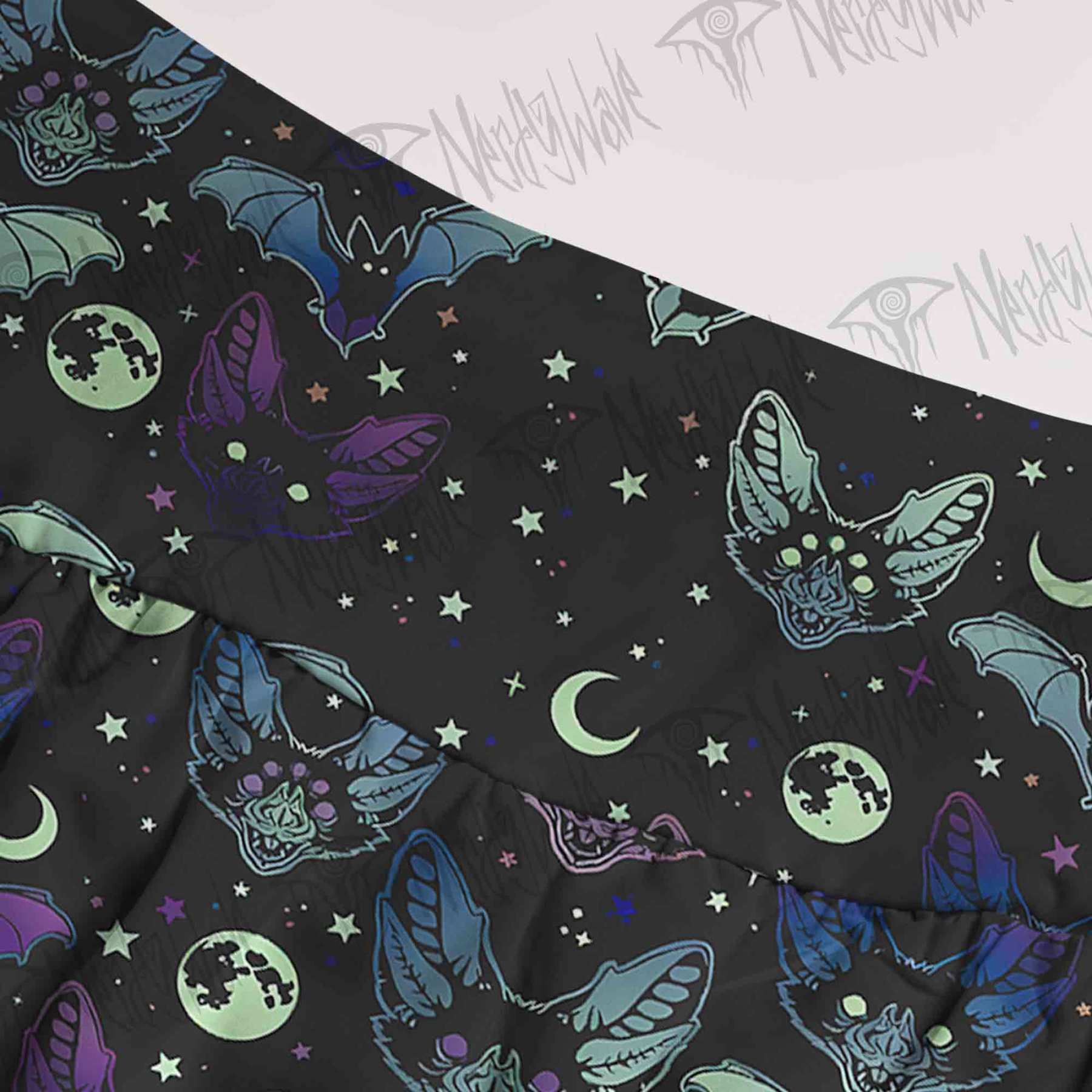 Bats Cake Tiered Skirt