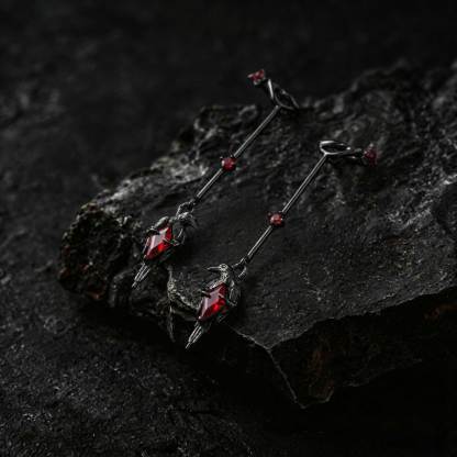 Crows Gothic Earrings