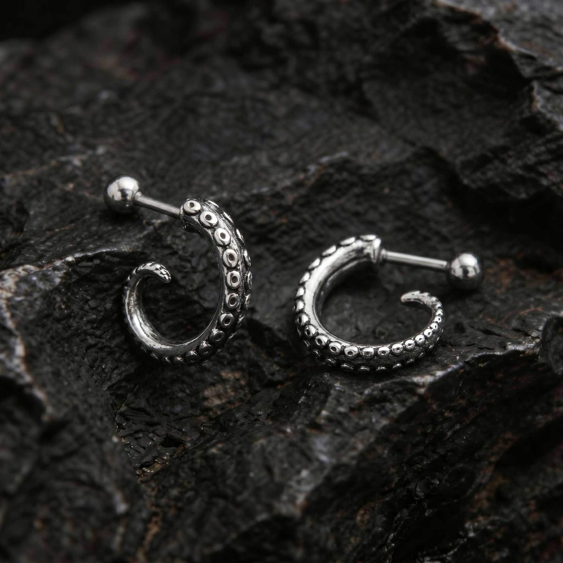 Octopus Tentacle Cthulhu Earrings