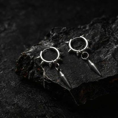 Thorn Circle Earrings