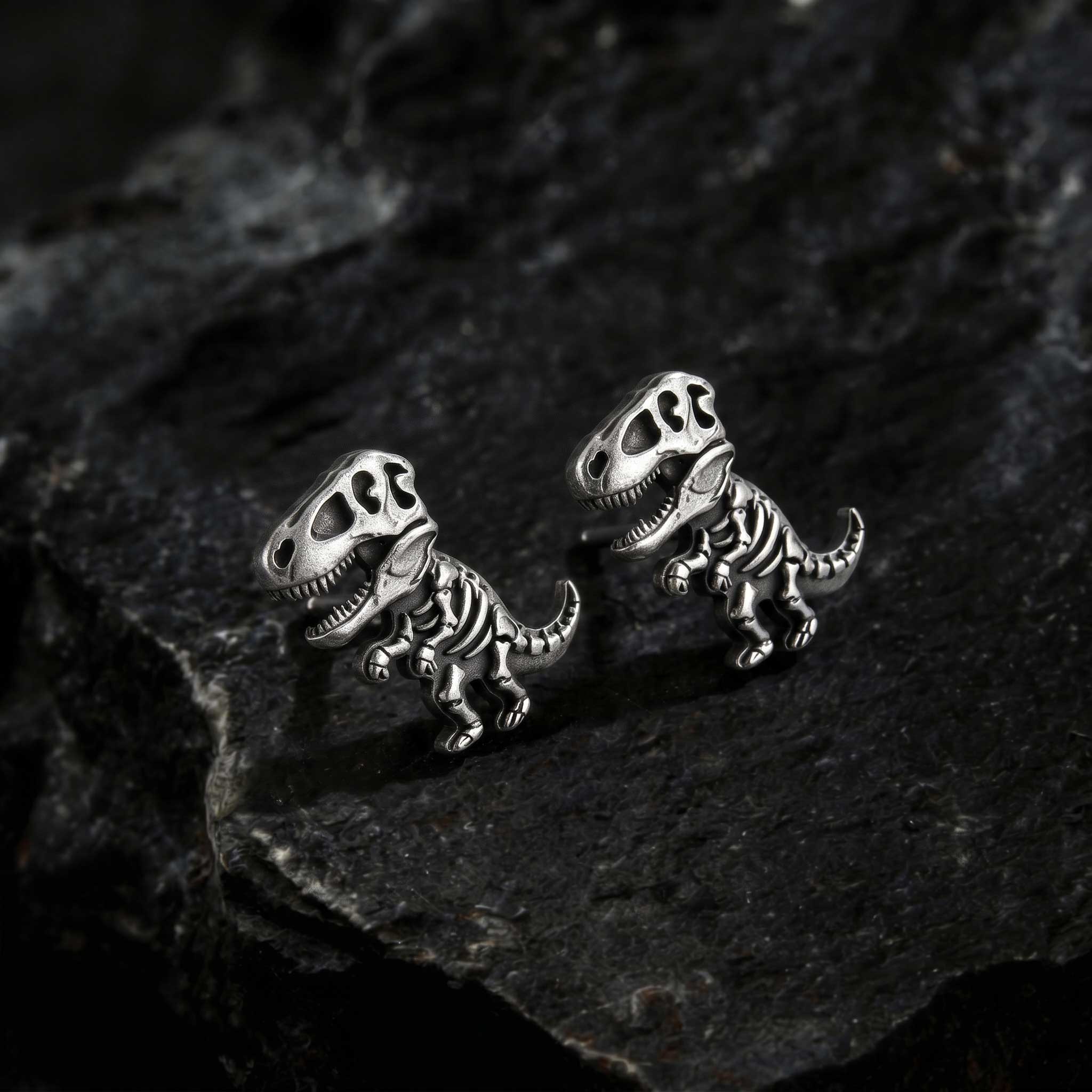 Dinosaur Bone Earrings